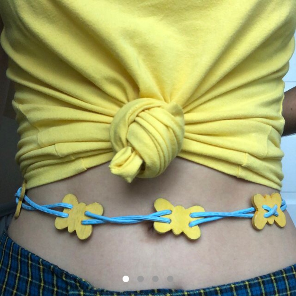 butterfly belt 🦋💛
